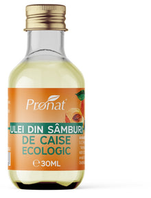 Ulei bio din samburi de caise, 30ml Pronat