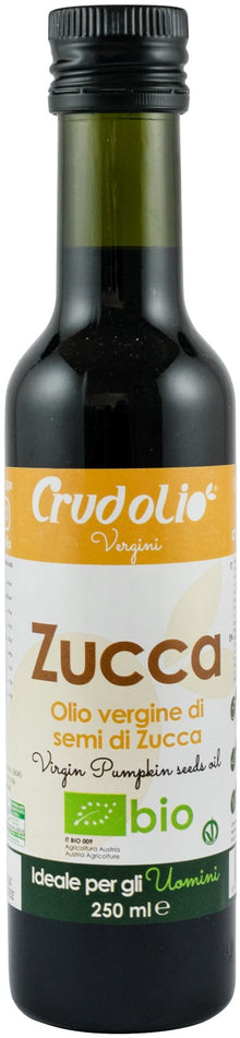 Ulei bio din seminte de dovleac 250ml Crudolio