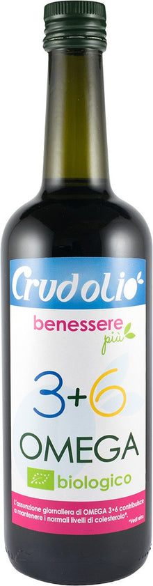 Ulei bio omega 3+6, 750ml Crudolio