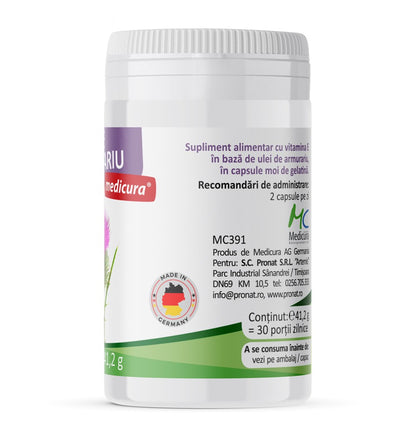 Ulei de Armurariu, 60 capsule Medicura