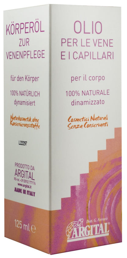 Ulei de corp pentru vene si capilare, 125ml Argital