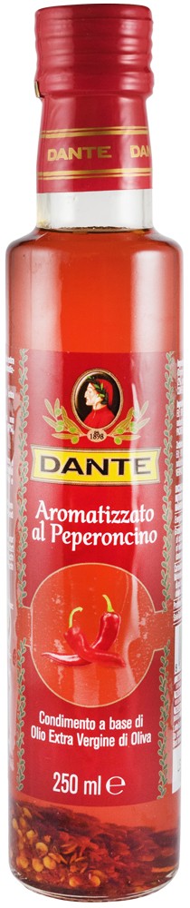 Ulei de masline extravirgin aromat cu chili, 250ml Olio Dante