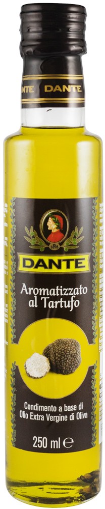Ulei de masline extravirgin aromat cu trufe negre, 250ml Olio Dante