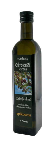 Ulei de masline extravirgin bio, 500ml Epikouros