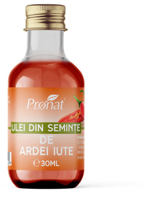 Ulei din seminte de ardei iute, 30ml Pronat