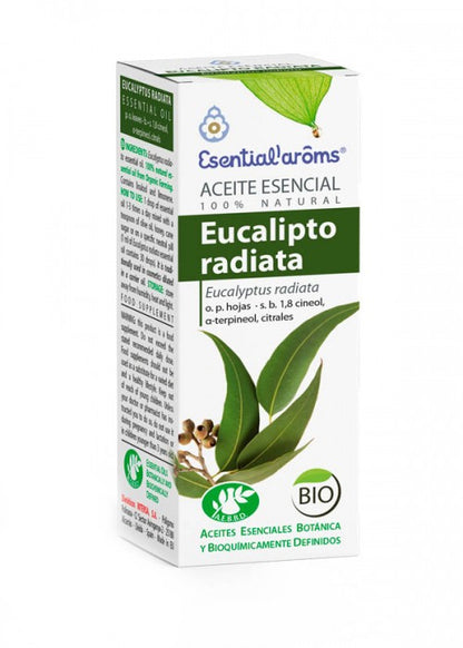 Ulei esential bio de Eucaliptus radiata, 10ml Esentialaroms