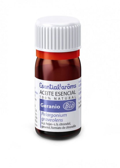 Ulei esential bio de Geranium, 10ml Esentialaroms