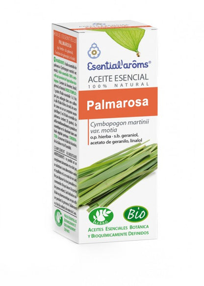Ulei esential bio de Palmarosa, 10ml Esentialaroms