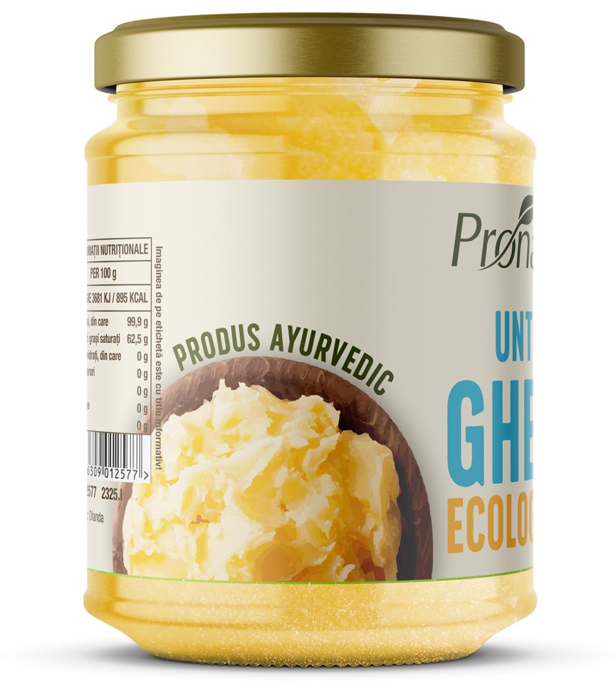 Unt ghee bio 500ml, 400g Pronat