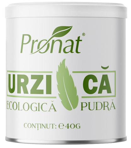 Urzica bio pudra, 40g Pronat