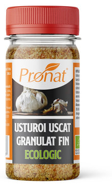 Usturoi uscat granulat fin bio, 60g Pronat
