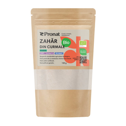 Zahar bio din curmale, Pronat