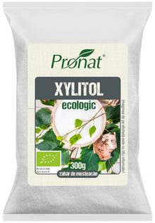 Zahar de mesteacan bio cristale, 100% xylitol, 300g Pronat