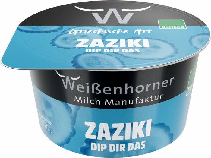 Zaziki bio in stil grecesc, 175g Weisenhorner Milch Manufaktur
