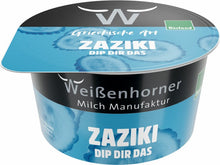 Zaziki bio in stil grecesc, 175g Weisenhorner Milch Manufaktur